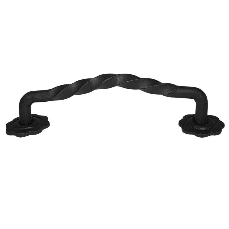 Mystic Colonial Hardware Black Cast Iron Pull Handles 12 inch